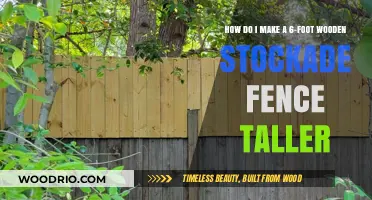 Extend Your Wooden Stockade Fence Height: Simple DIY Solutions for Added Privacy
