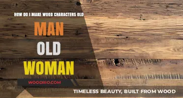 Crafting Aged Wood Characters: Old Man & Woman Techniques Revealed