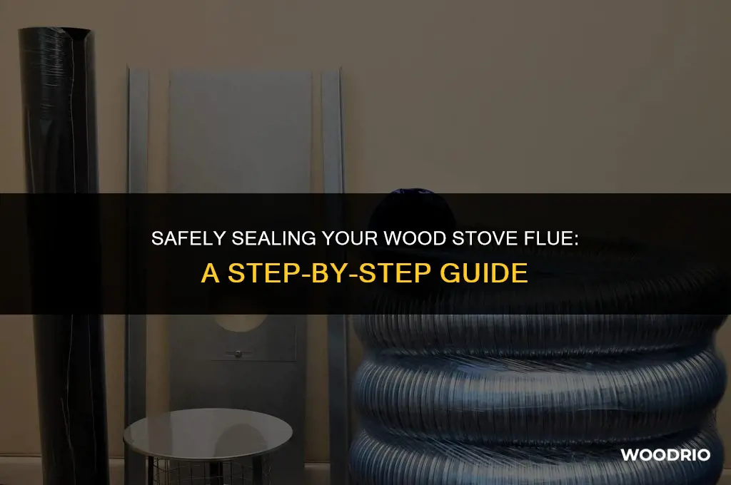 how do i plug the flue of my wood stove