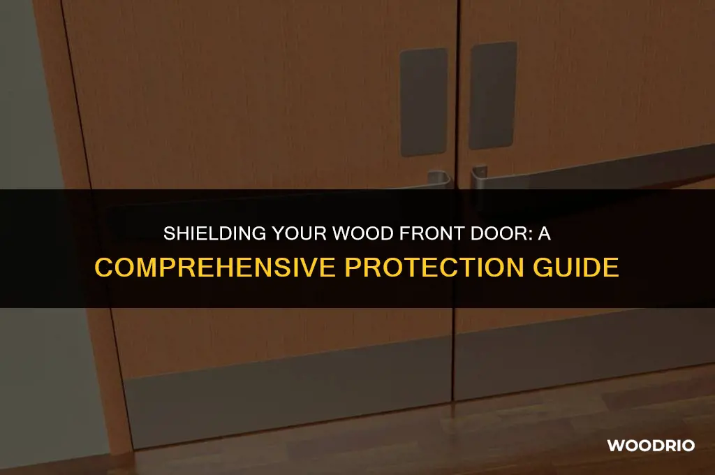 how do i protect my wood front door