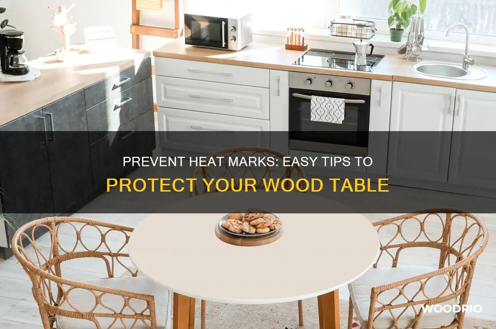 how do i protect my wood table from heat marks