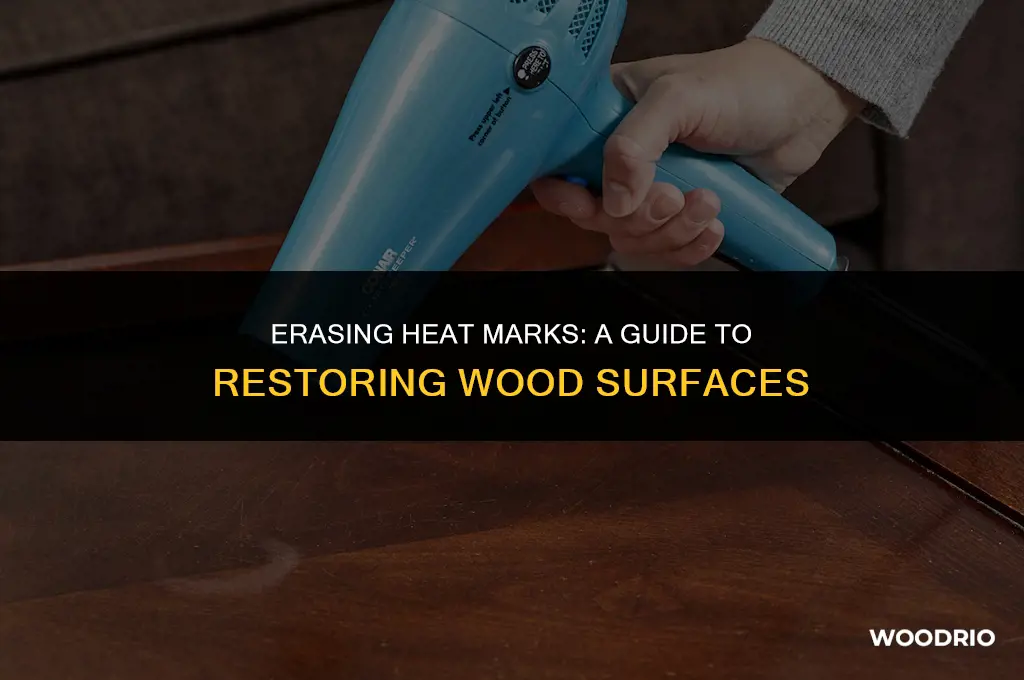 how do i remove heat stains from wood