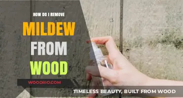 Effective Ways to Remove Mildew from Wood Surfaces