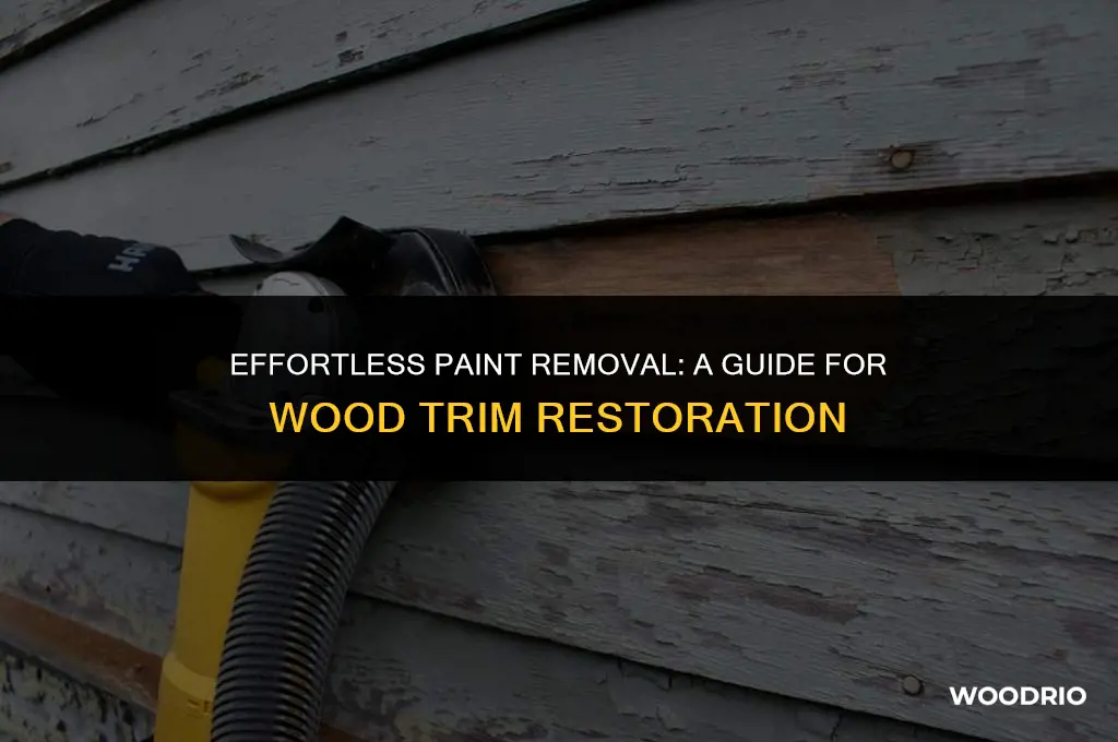 how do i remove paintfrom wood trim