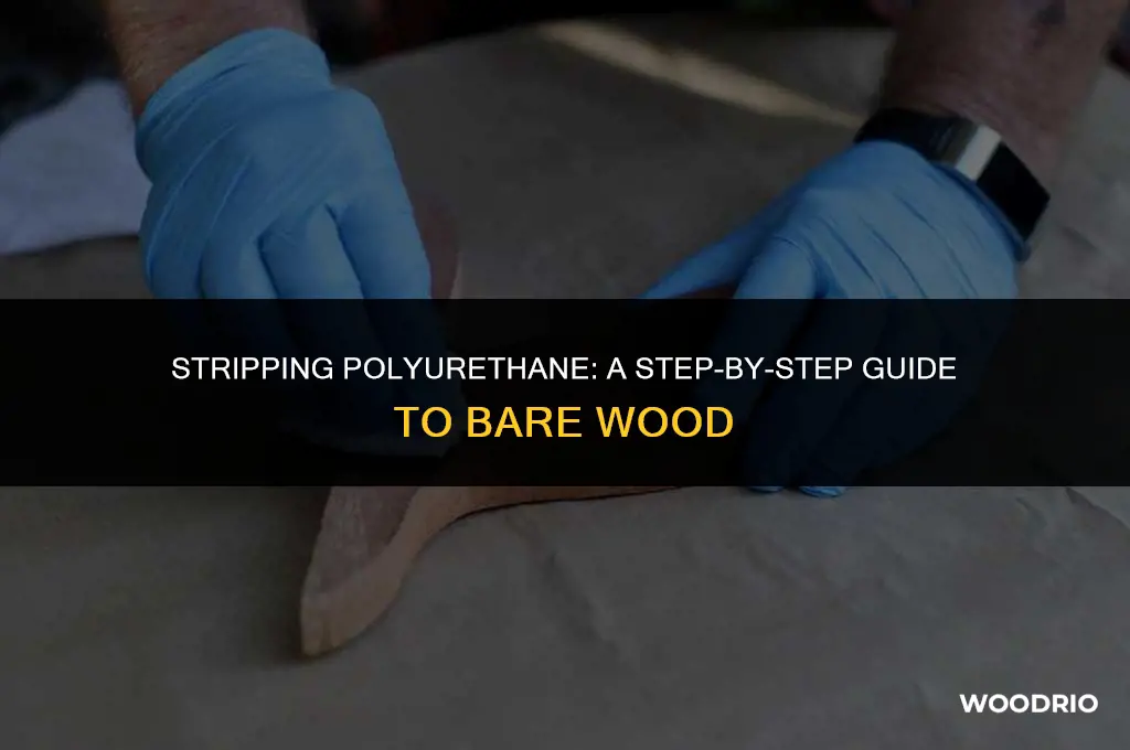 how do i remove polyurethane from wood