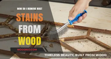 Effective Methods to Remove Rust Stains from Wood Surfaces