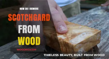 Effective Methods to Remove Scotchgard from Wood Surfaces