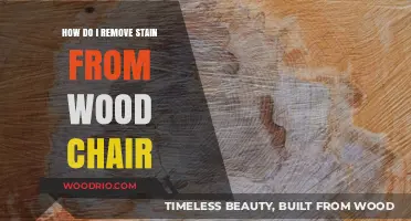 Effortless Stain Removal: Restore Your Wood Chair's Beauty
