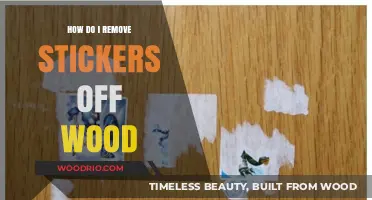 Effortless Sticker Removal: A Guide for Wood Surfaces