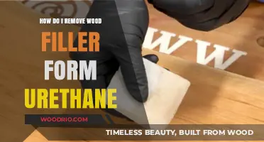 Efficiently Removing Wood Filler from Urethane: A Step-by-Step Guide