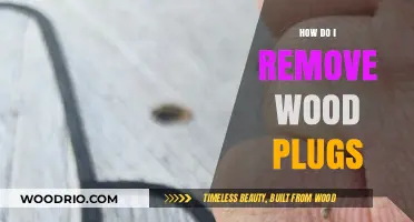 Efficiently Removing Wood Plugs: A Step-by-Step Guide