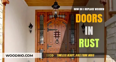 Revamping Your Rustic Look: A Guide to Replacing Wooden Doors in Rust