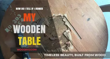Did You Damage Your Wooden Table? Signs and Solutions Revealed