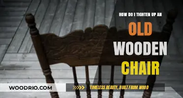 Revive Your Old Wooden Chair: Simple Steps to Tighten and Restore