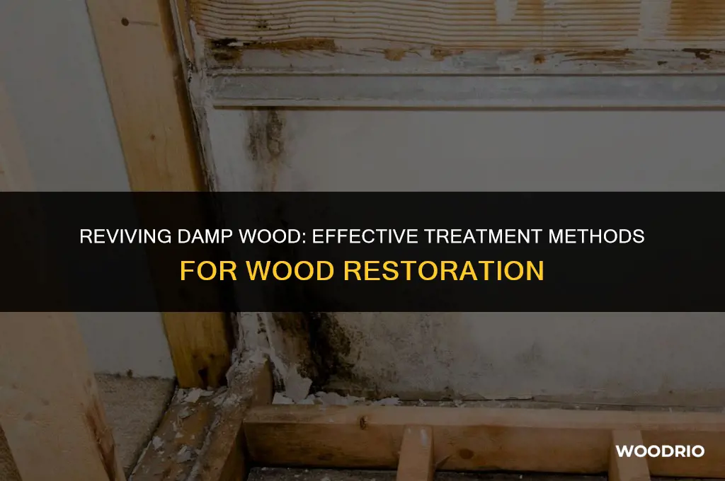 how do i treat damp wood