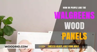 Walgreens Wood Panels: Aesthetic Appeal and Customer Preferences