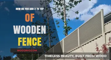 Adding Height: Simple Steps to Extend Your Wooden Fence by 2 Feet