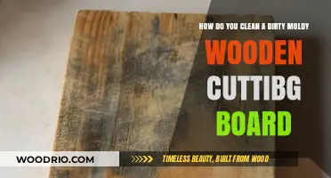 Revive Your Wooden Cutting Board: A Guide to Removing Mold and Grime