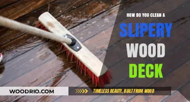 Revive Your Deck: A Simple Guide to Cleaning Slippery Wood Surfaces