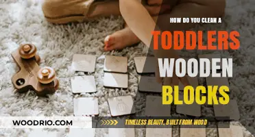 Eco-Friendly Tips: Cleaning Your Toddler's Wooden Blocks Safely