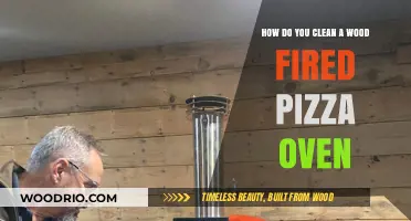 Effortless Cleaning: Maintaining Your Wood-Fired Pizza Oven