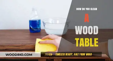 Reviving Your Wood Table: A Step-by-Step Cleaning Guide