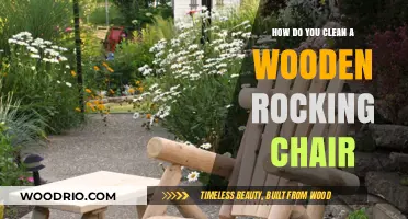 Reviving Your Wooden Rocking Chair: A Step-by-Step Cleaning Guide