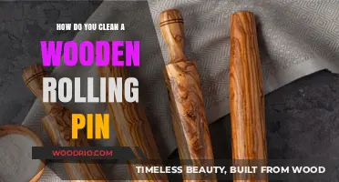 Effortless Cleaning: A Simple Guide for Your Wooden Rolling Pin