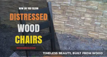 Reviving Rustic Charm: A Guide to Cleaning Distressed Wood Chairs