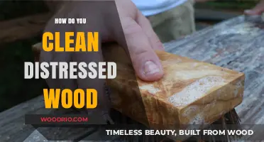 Restoring Beauty: A Guide to Cleaning Distressed Wood