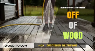 Effective Methods to Remove Grease Stains from Wood Surfaces