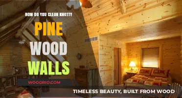 Reviving Knotty Pine Wood Walls: A Step-by-Step Cleaning Guide