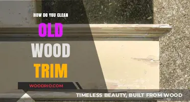 Restoring Elegance: A Guide to Cleaning and Reviving Old Wood Trim