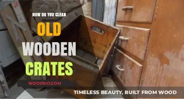 Restoring Vintage Charm: A Guide to Cleaning Old Wooden Crates