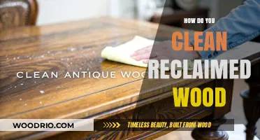 Reviving Rustic Charm: A Guide to Cleaning Reclaimed Wood