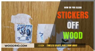 Effortless Sticker Removal: A Guide for Wood Surfaces