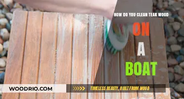 Sailing into Cleanliness: A Guide to Teak Wood Maintenance on Boats