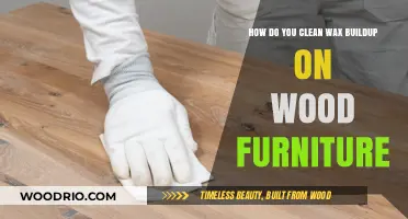 Effortless Wax Removal: Restore Your Wood Furniture's Natural Beauty