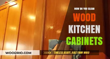 Revitalize Your Kitchen: A Guide to Cleaning Wood Cabinets