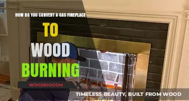 Transform Your Gas Fireplace: A Step-by-Step Guide to Wood-Burning Conversion