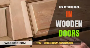 Repairing Wooden Doors: A Step-by-Step Guide to Fixing Holes
