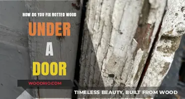 Reviving Your Doorway: A Guide to Repairing Rotted Wood