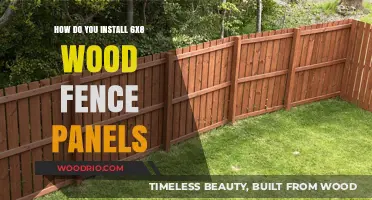 Step-by-Step Guide to Installing 6x8 Wood Fence Panels Easily