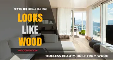 Transform Your Space: Installing Wood-Look Tile in 5 Easy Steps