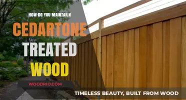 Preserving Beauty: CedarTone Treated Wood Maintenance Guide