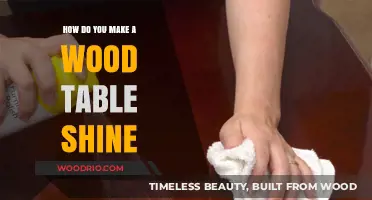Revitalize Your Wood Table: Simple Steps for a Stunning Shine
