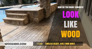 Transforming Concrete: Techniques to Achieve a Wood-Like Finish