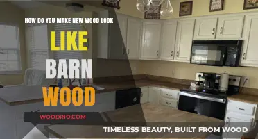 From Fresh to Farmhouse: Transforming New Wood into Barn Wood Charm