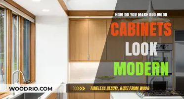 Modernize Old Wood Cabinets: Easy DIY Tips for a Fresh Look