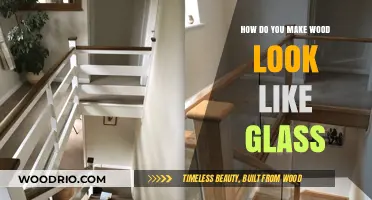 Transforming Timber: The Art of Making Wood Appear as Glass